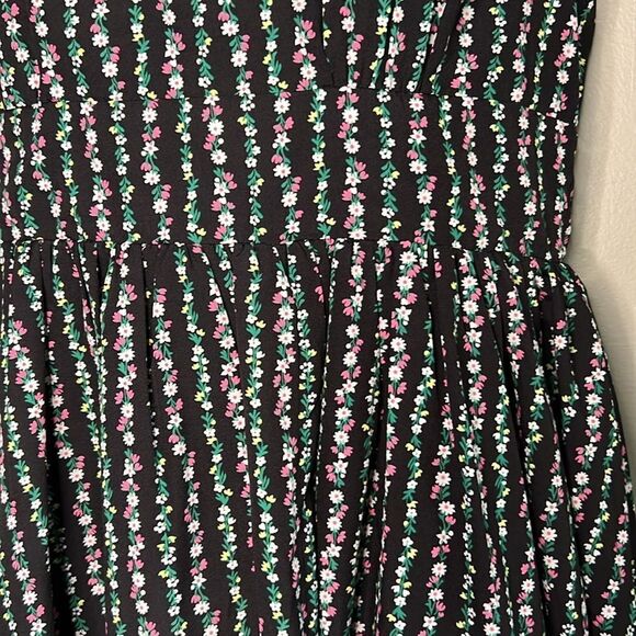 Fever London floral fit and flare sleeveless dress size 8 - Picture 5 of 9